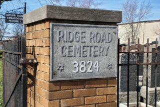 Ridge Road 2 cemetery entrance