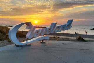 Cleveland sign at Wildwood