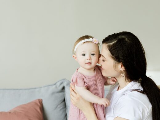 mother with baby