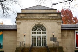 Western Reserve Historical Society entrance